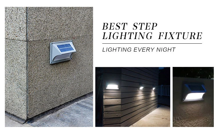 Solar Step Wall Led Light For Housing Aluminum Material - Image 7
