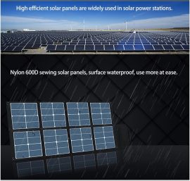 130W Sungzu Sunpower Waterproof Folding Solar Panel