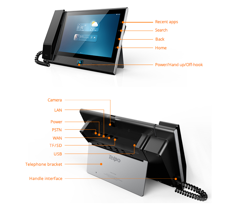 3G 4G Voice GSM Phone With Sim Card Slot - Image 6
