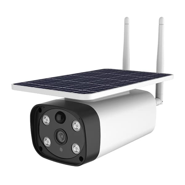 WIFI 4G Solar Waterproof Bullet IR 24 Hour Full Color Starlight Camera