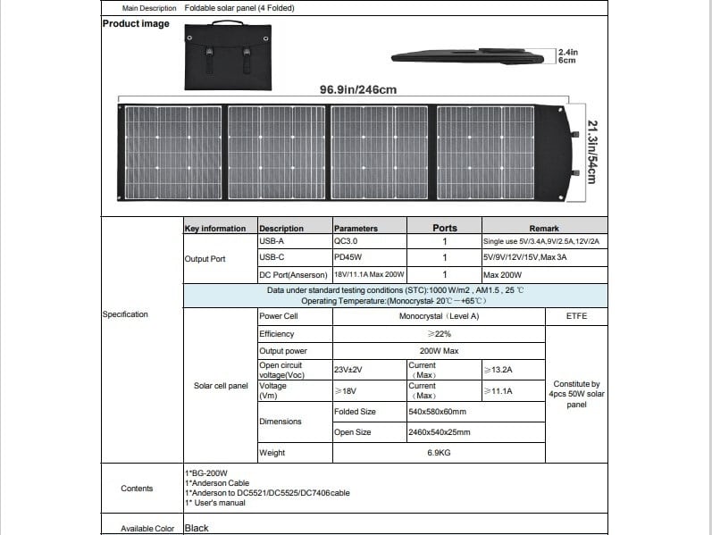 Iforway 2000Wh HS2000W Replicable Battery Portable Power Battery With AC DC USB Fast Charging Host - Image 7
