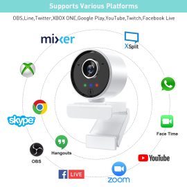 4K Auto Focus 1080P Live streaming PC Webcam camera