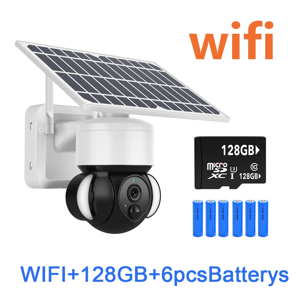 SHIWOJIA Solar Camera 4G SIM /Wifi Outdoor Wireless Cctv Cloud H265 Solar Power Garden Lights Security Surveillance Battery Cam - Image 5
