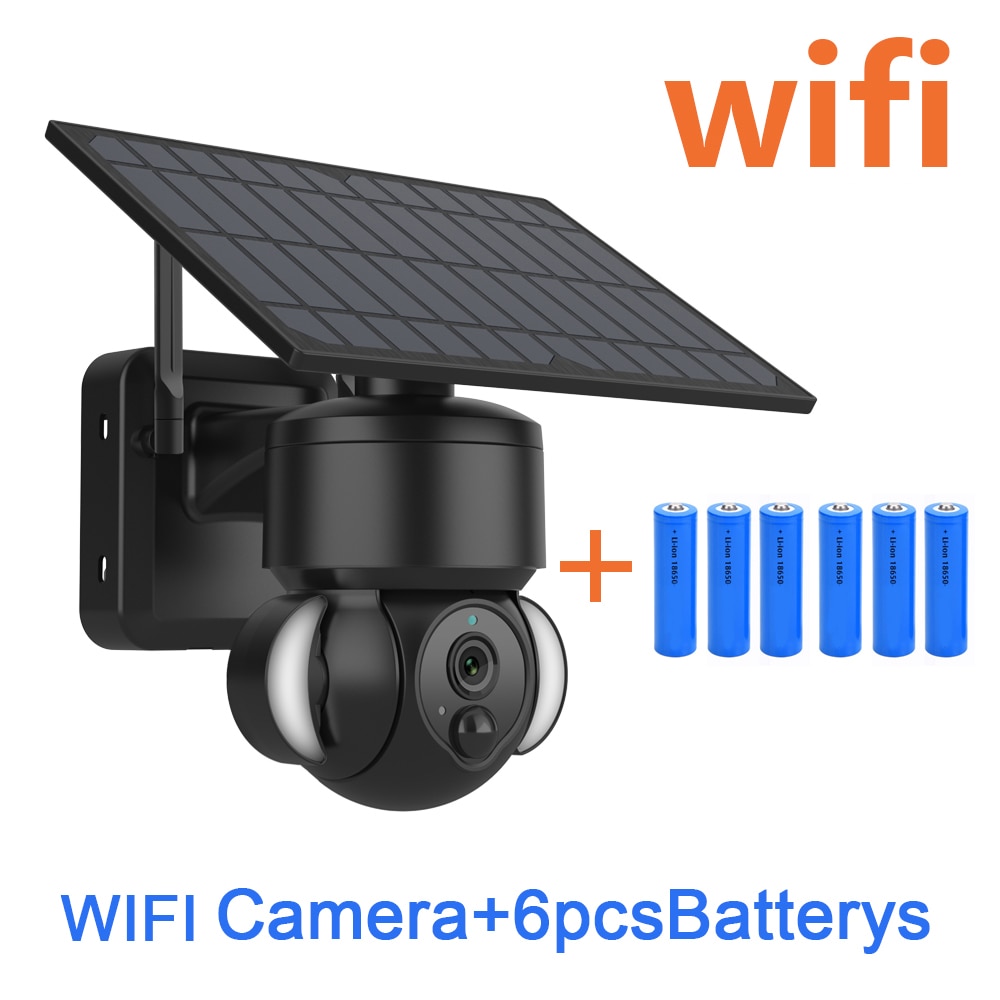 SHIWOJIA Solar Camera 4G SIM /Wifi Outdoor Wireless Cctv Cloud H265 Solar Power Garden Lights Security Surveillance Battery Cam - Image 7
