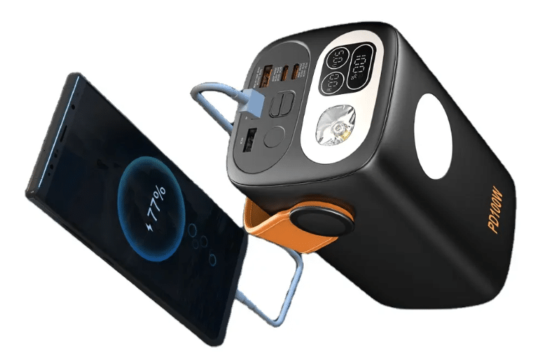 100W Portable Power Station, 60000mAh High Capacity Power Bank